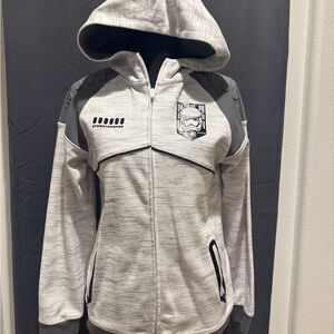 Kids Star Wars Hoodie - Gray - Size Large